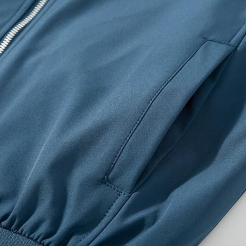 Blouson bombardier léger pour hommes, élégant, pour le printemps et l'automne